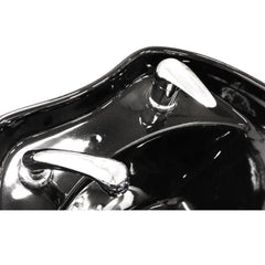 Deluxe Hair Backwash Basin Chair Spa Shampoo Station - 24K Maple Supply