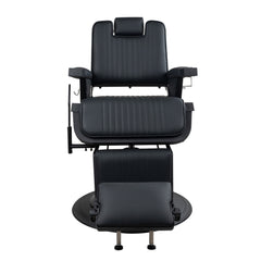 Antique High Class Heavy Duty Swivel Alexander Whole Black Barber ChairBC671N