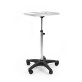 Premium Aluminum Salon / Tattoo Tray Rolling Trolly with Adjustable Height