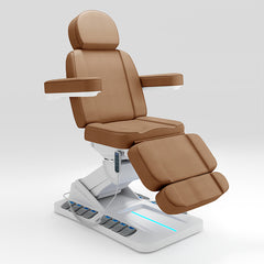 Geo Facial Beauty Swivel Chair with adjustable Heating, One Click Reposition, Memory seat