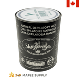 Sharonelle Natural Organic Depilatory Wax 500ml - Gentle for All Skin Types - 24K Maple Supply