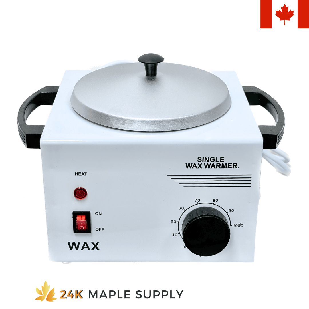 Single Hair Removal Wax Warmer Heater - 24K Maple Supply