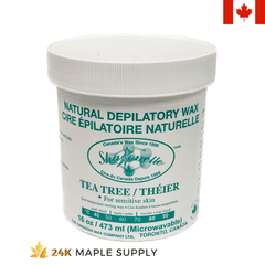 Sharonelle Microwaveable Natural Depilatory Wax 16 oz./ 473ml - 24K Maple Supply