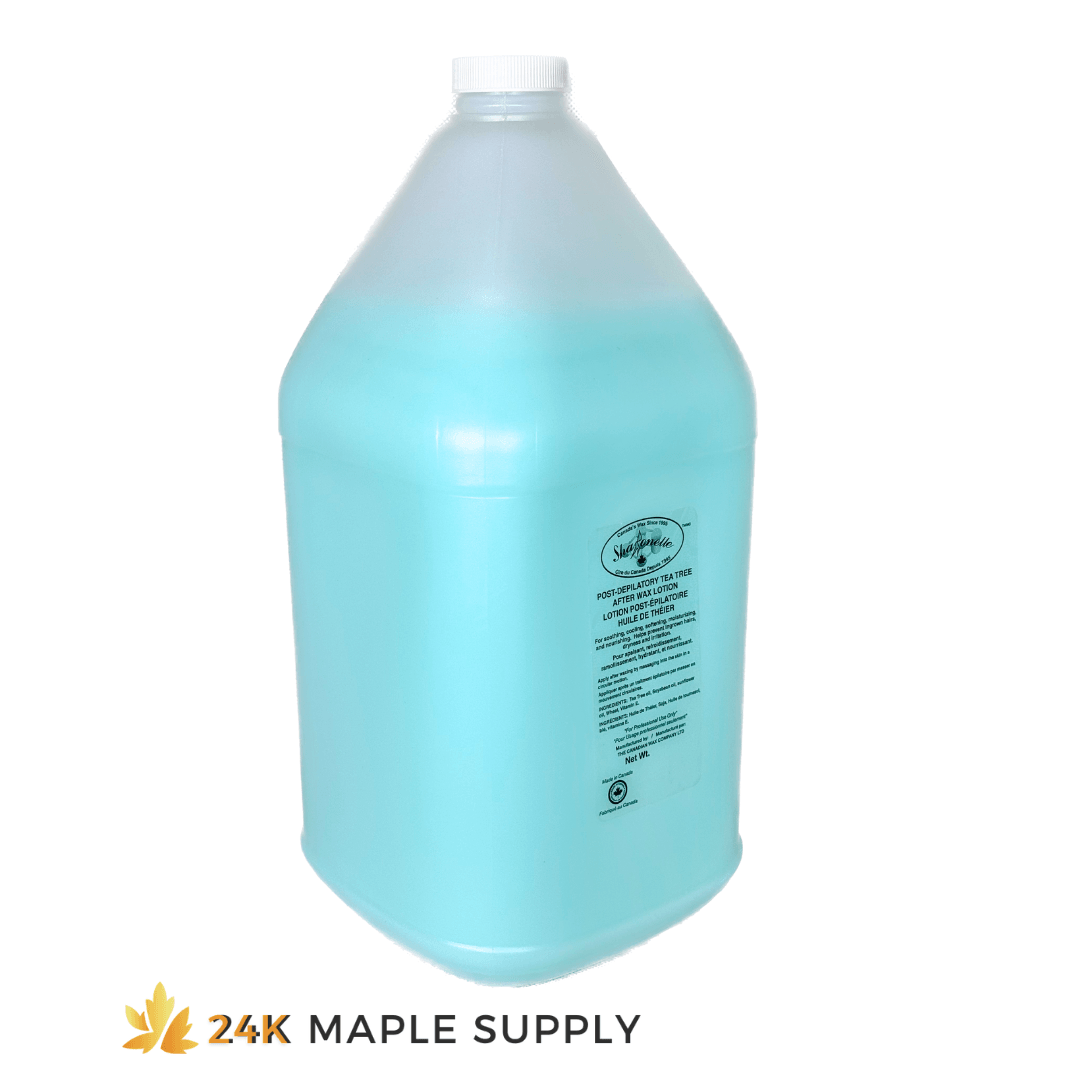 Post-Depilatory Tea-Tree After Wax Lotion - 24K Maple Supply