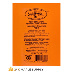 Sharonelle Post-Depilatory Peach Wax Cleaner Oil - 24K Maple Supply