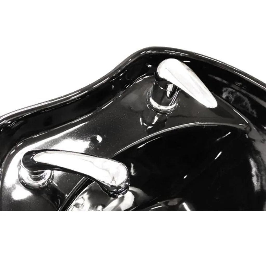 Deluxe Hair Backwash Basin Chair Spa Shampoo Station - 24K Maple Supply