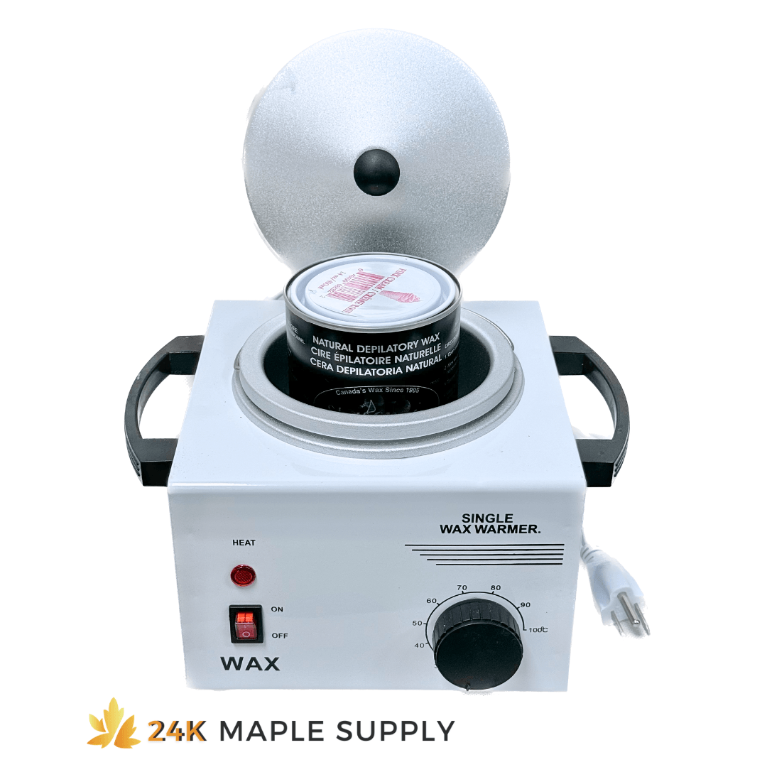 Single Hair Removal Wax Warmer Heater - 24K Maple Supply