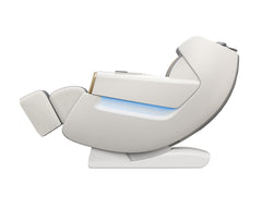 R8606-Grey AI & APP Control Zero-G Massage Chair with Gilded Gold Design iBooMas