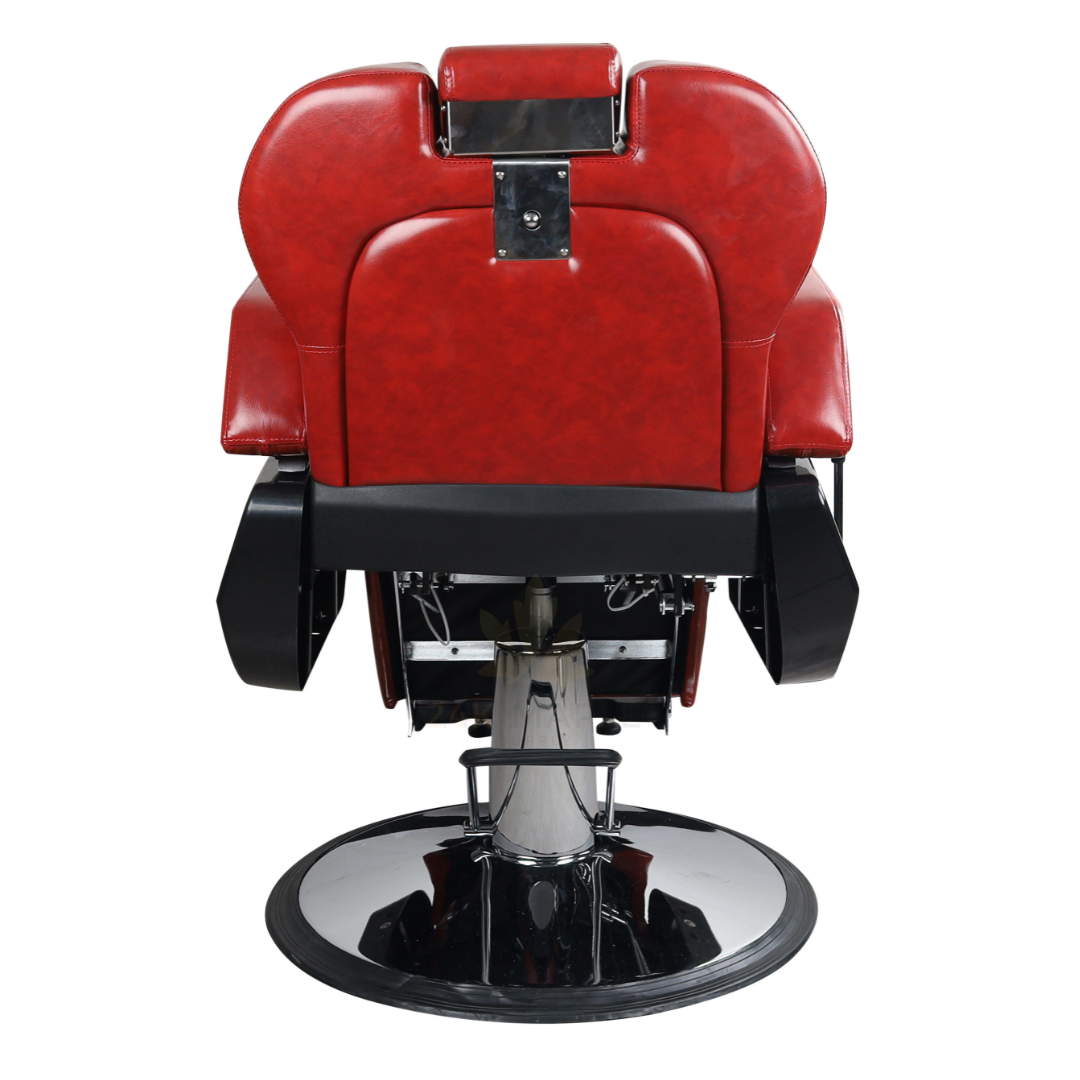 Vintage Style Red Hydraulic Barber Chair