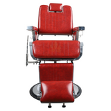 Red Hydraulic Barber Chair