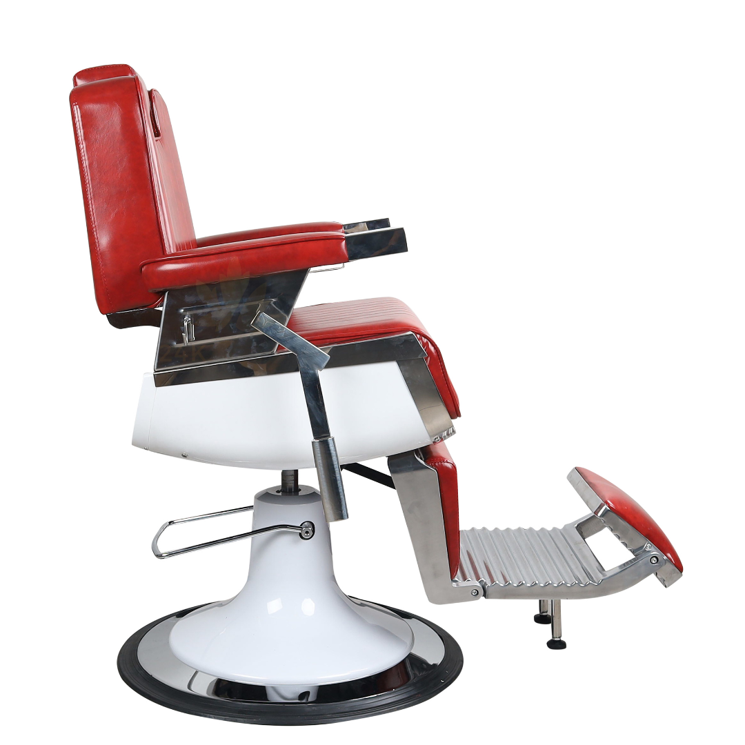 Red Hydraulic Barber Chair