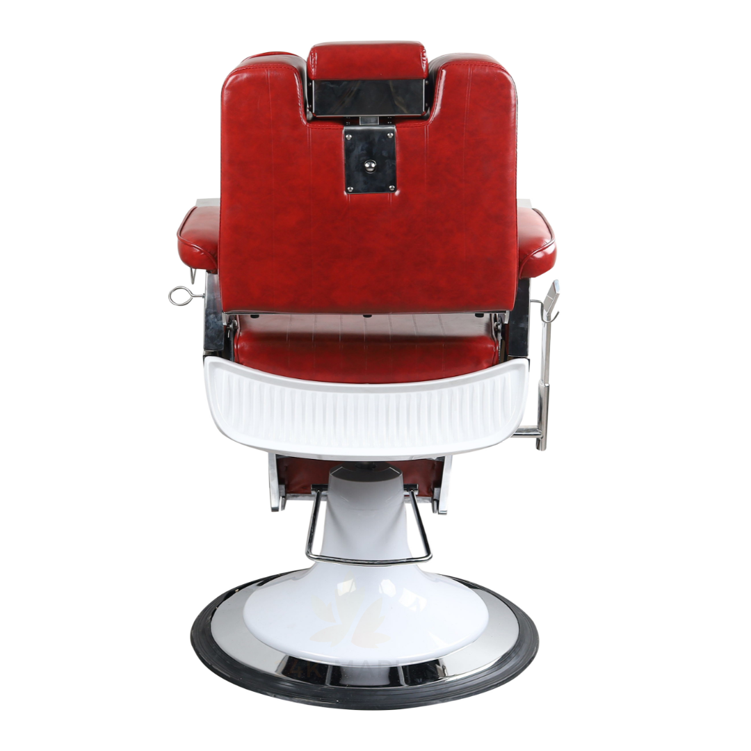 Red Hydraulic Barber Chair