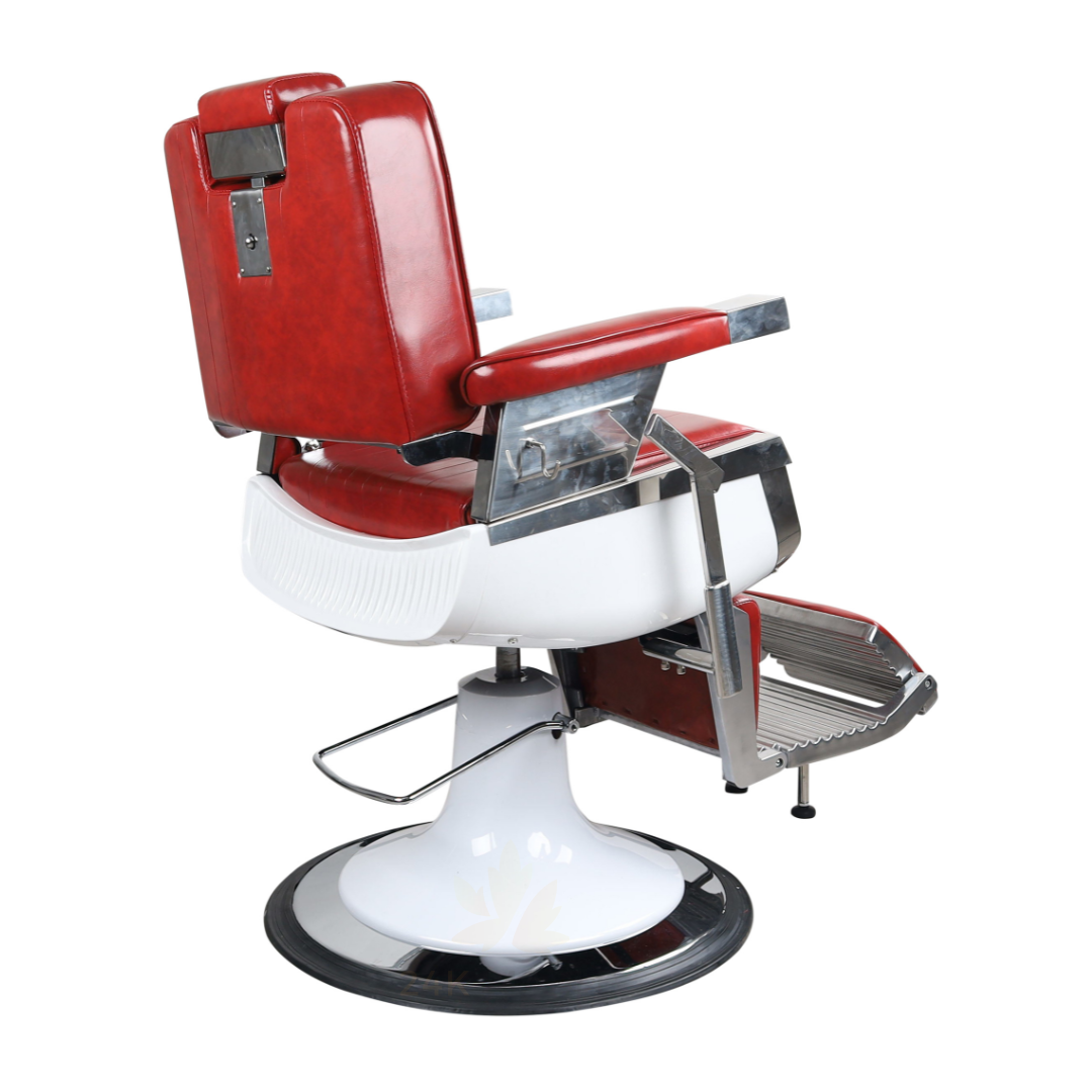 Red Hydraulic Barber Chair