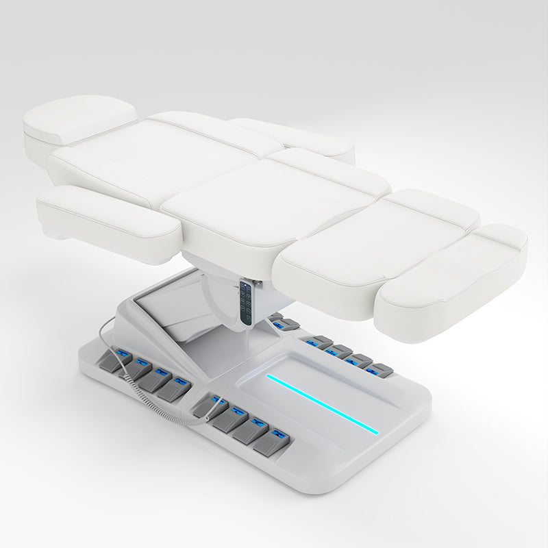 Neo Electric 4 Motors Beauty, Spa & Facial Treatment Chair/Bed – Full-Body Heating, Memory Seat & One-Touch Reset