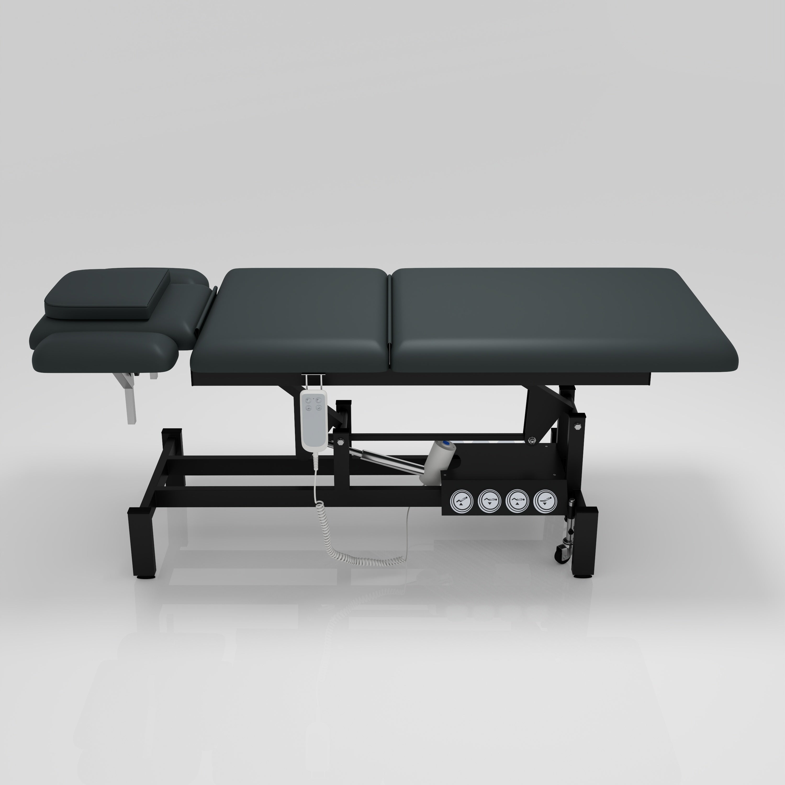 Table de traitement de physiothérapie à massage électrique à 5 sections