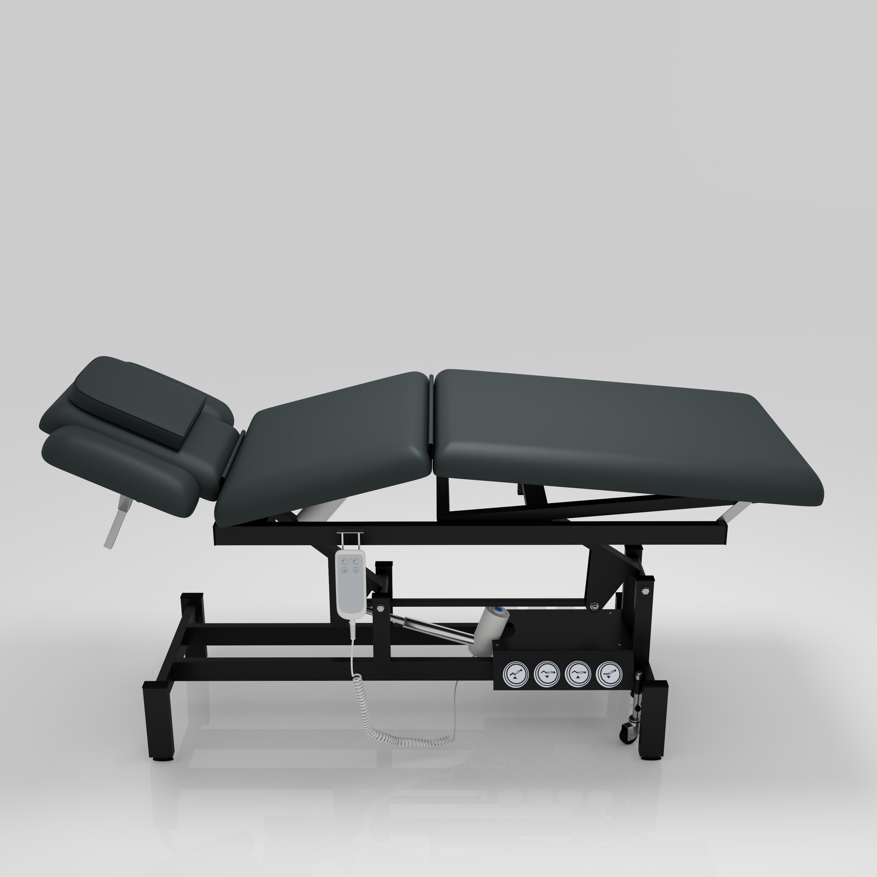 Table de traitement de physiothérapie à massage électrique à 5 sections