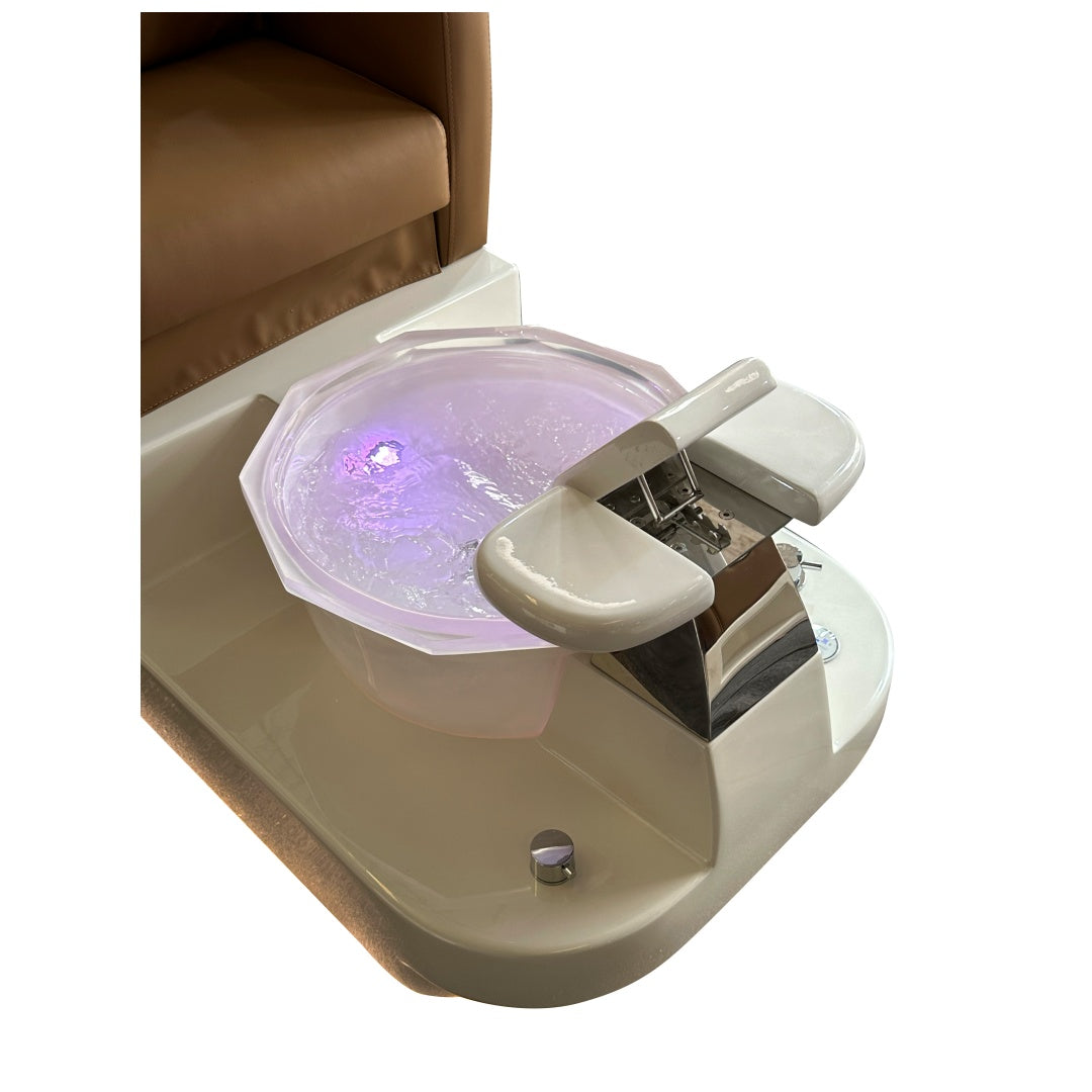 Lunair Modern LED SPA Pedicure Chair (Clearance)