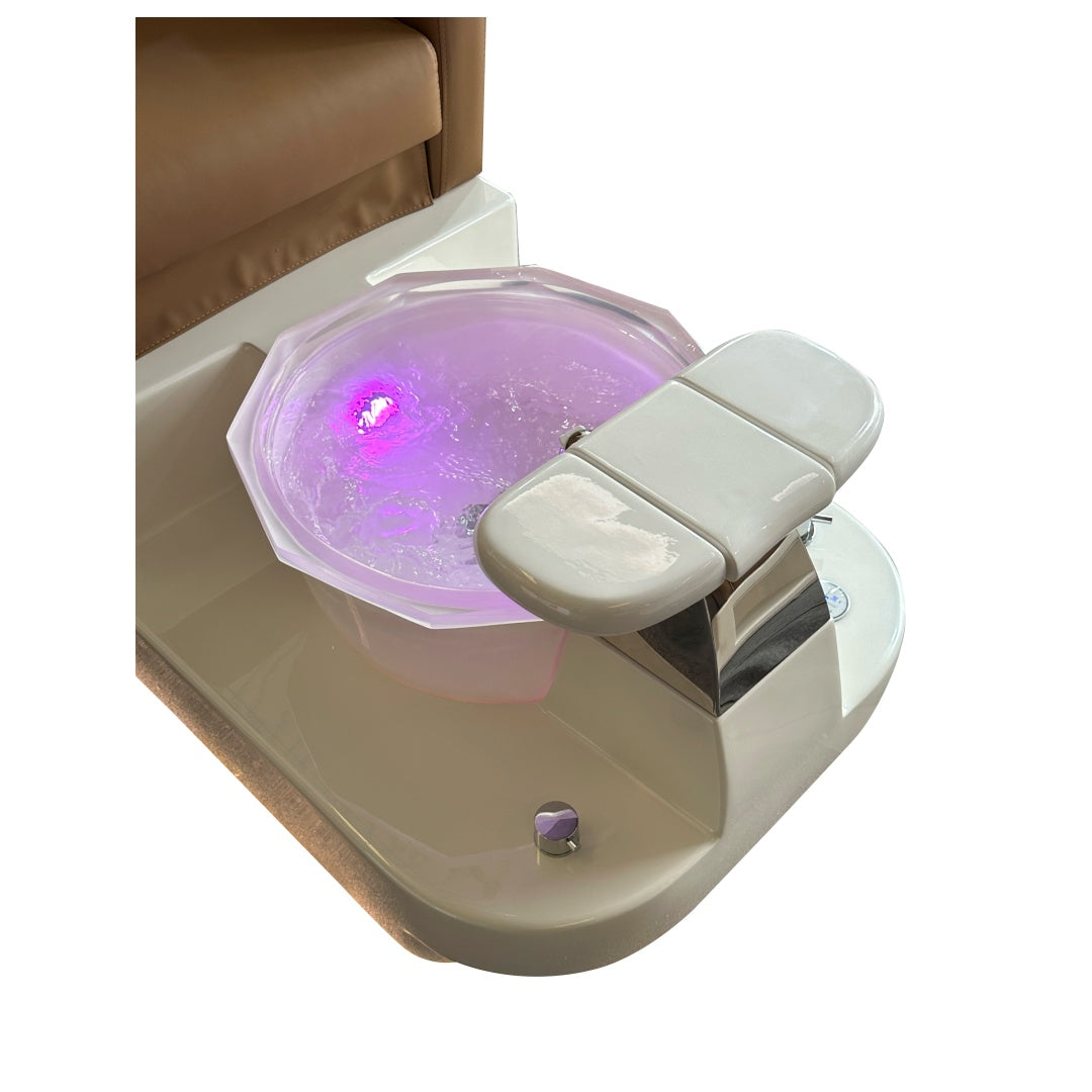 Lunair Modern LED SPA Pedicure Chair (Clearance)
