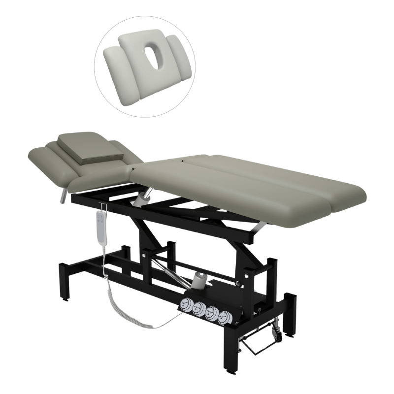 Table de massage électrique à 1 moteur avec plateau plat