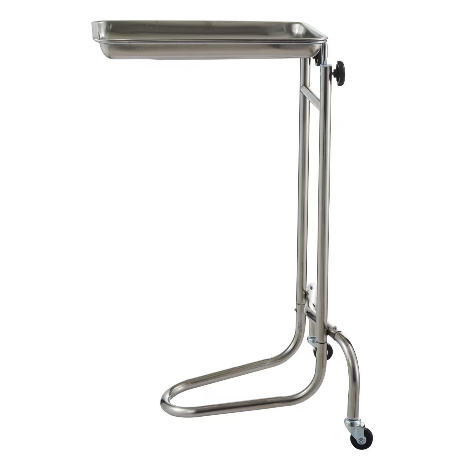 Chariot à roulettes en aluminium de qualité supérieure pour salon de tatouage et plateau à hauteur réglable