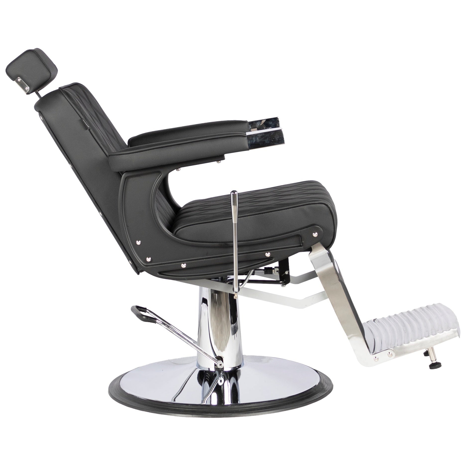 Modern Design Heavy Duty Super Comfort Black Barber Chair