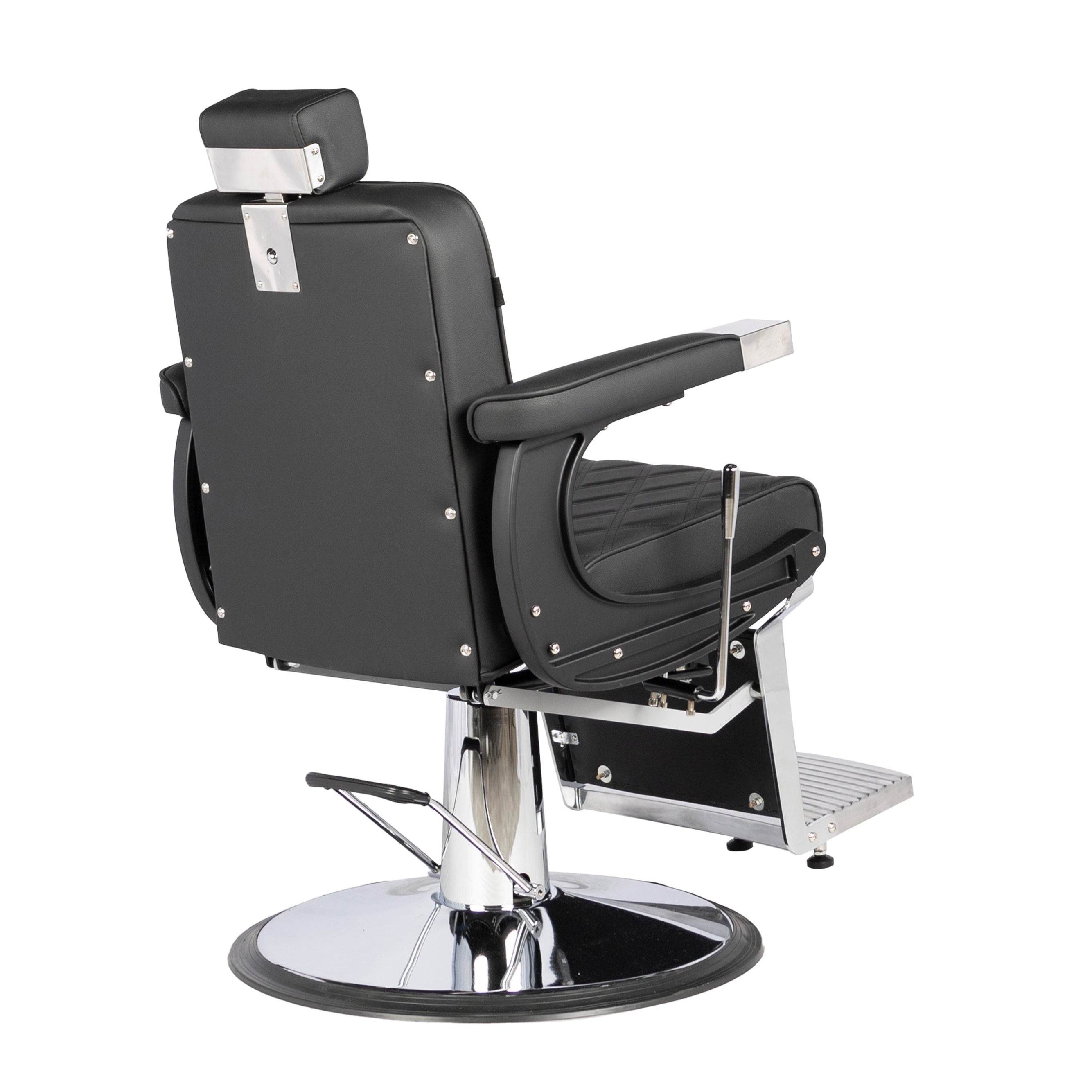 Modern Design Heavy Duty Super Comfort Black Barber Chair