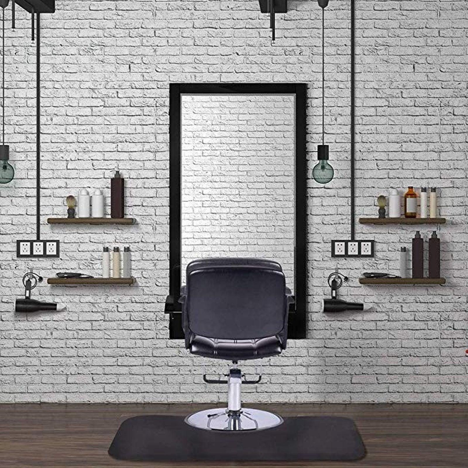 Salon & Barber Chair Anti-Fatigue Floor Mat - Rectangle - 24K Maple Supply