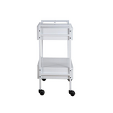 Salon Trolley Table With 2 Locking Drawers