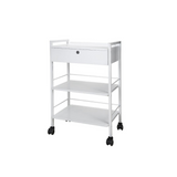 Salon Trolley Table with Locking Drawer