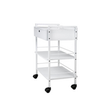 Salon Trolley Table with Locking Drawer