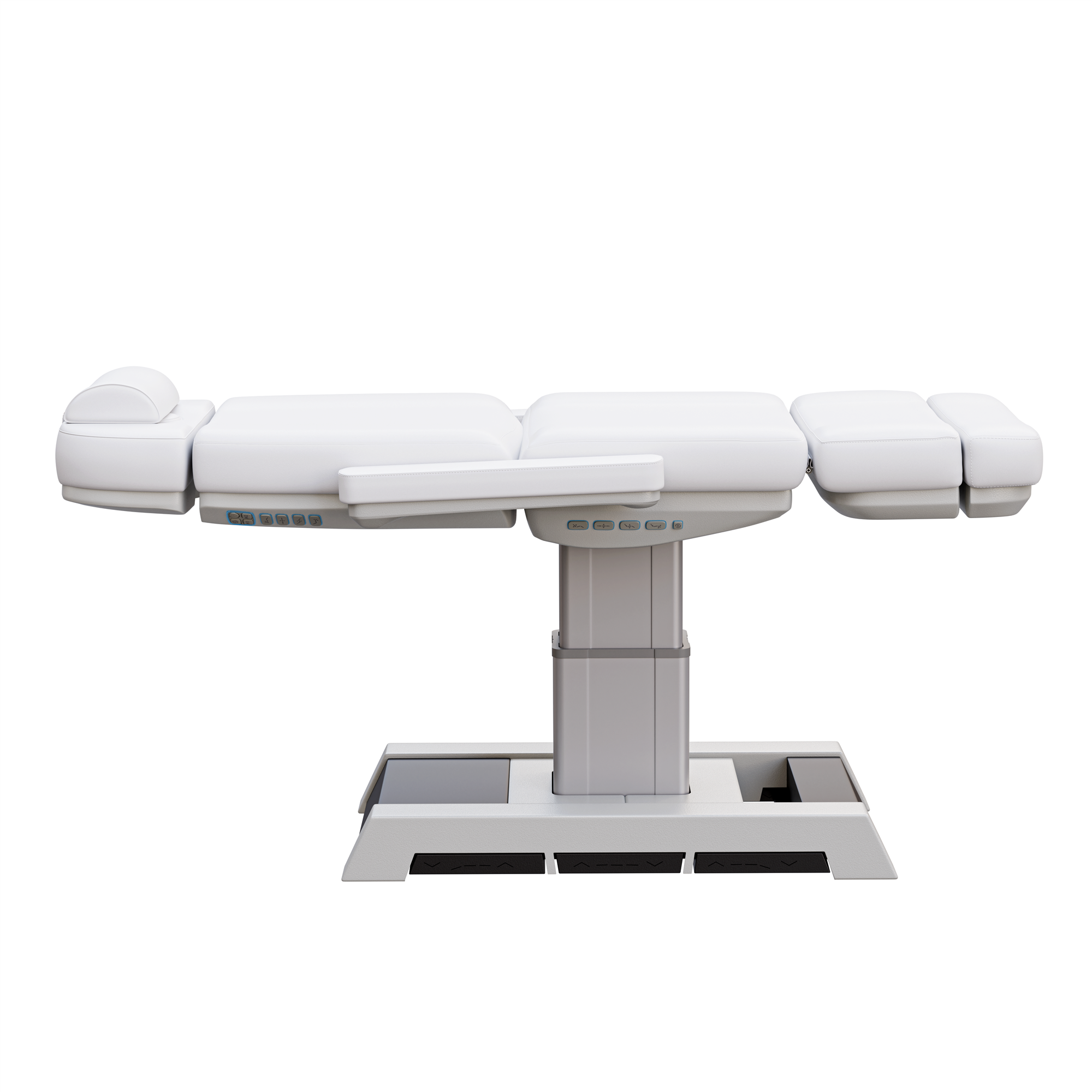 SilverFox Heavy Duty Medical Grade Pedestal 4-Motor Treatment Chair - 2218BN